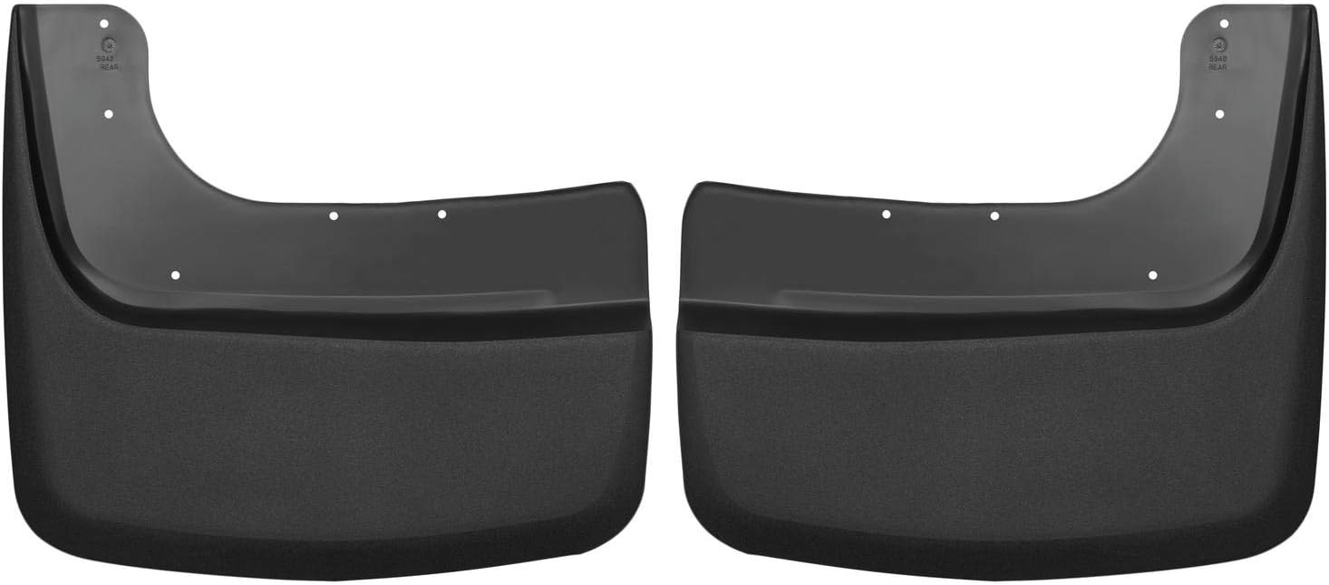 Husky Liners — Rear Mud Guards | Fits 2017-2024 Ford F-350/F-450 Super Duty Dually - Black, 2 Pc. | 59481