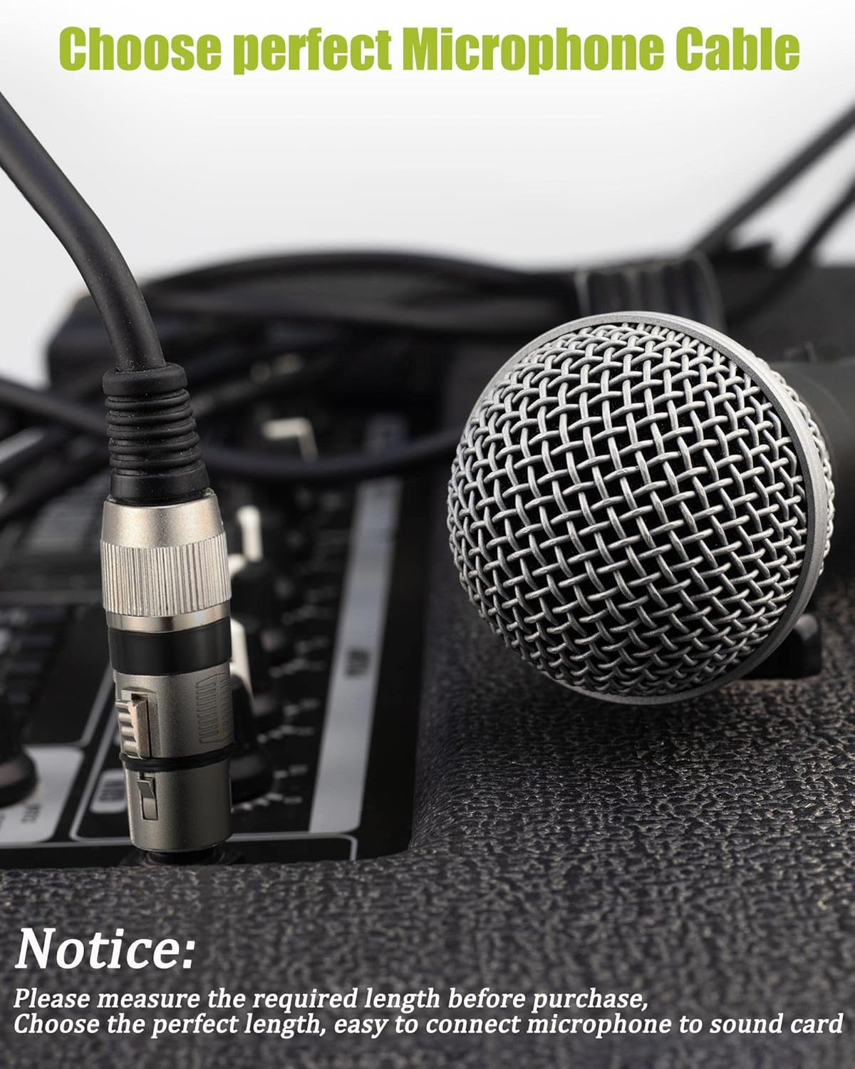 14 Pieces Colorful XLR Microphone Cable XLR Male to Female Wire Mic Cables 3 Pin Balanced Shielded XLR Cable Multi Colored for Mic Mixer Recording Studio Podcast Mic Stage Patch Cable (6 Feet)