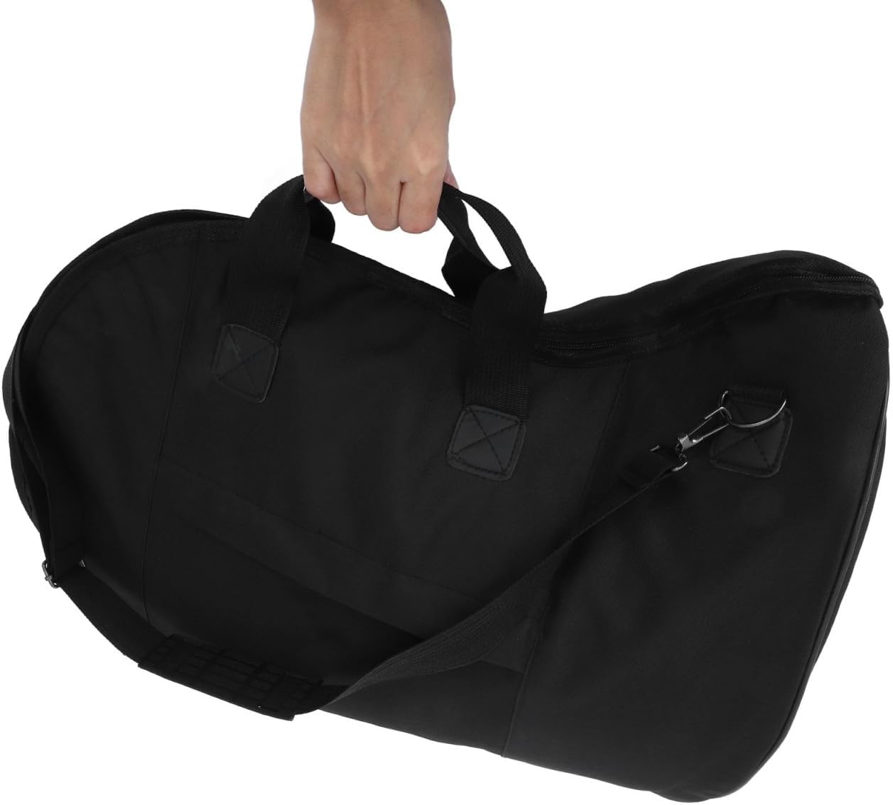 Milisten French Horn Carry Bag Oxford Accessory Pockets Easy Strap Random Color