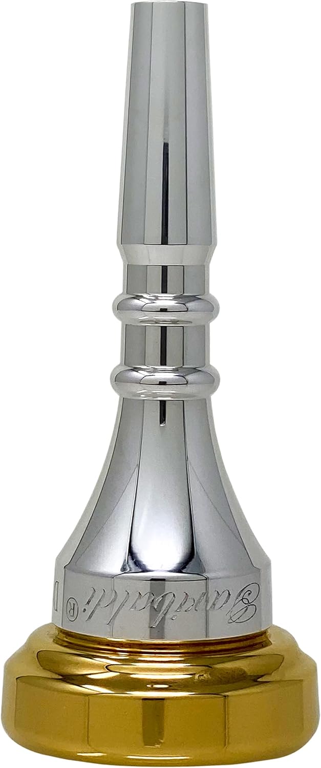 Garibaldi AHDC2 Classic Alto Horn Double Cup Gold-Plated Rim Mouthpiece Size DC2