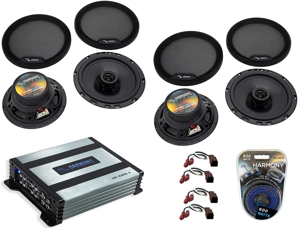 Harmony Audio HA-65 Compatible with Nissan Altima 2002-2016 Car Stereo Rhythm Series 6.5