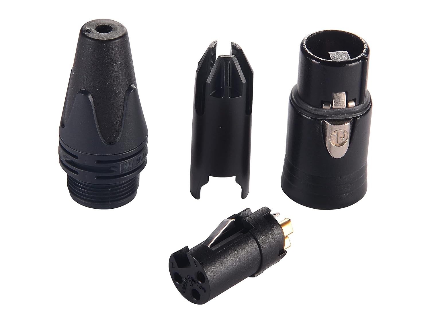 DIY Customized Line Audio Microphone Cable XLR Male to Female, CANARE L-4E6S O.D 6mm NEUTRIK Gold-Plated XLR Plug Connector, for Mixer Microphone Condenser Connection Extension Cable (10 Meters/Pack)