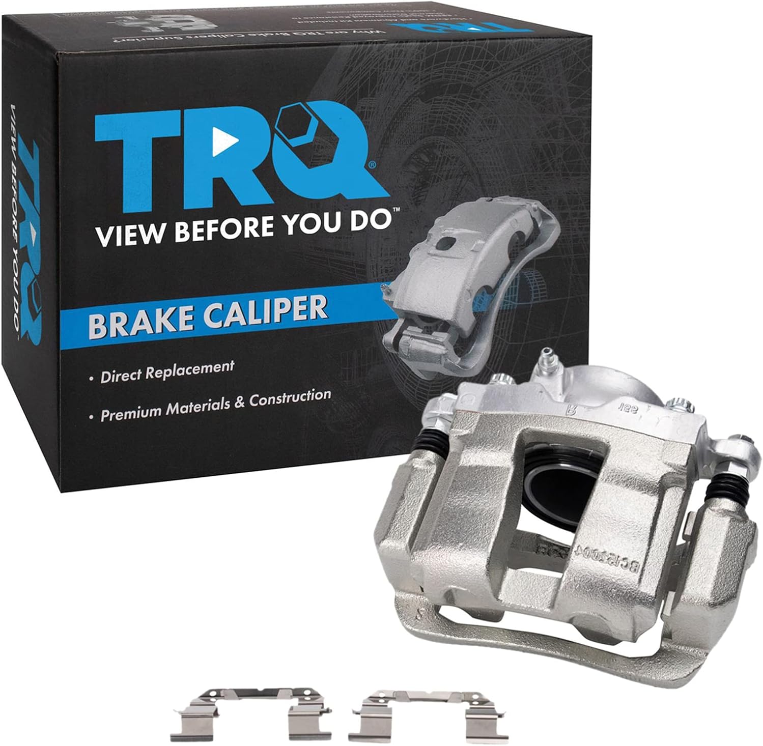 TRQ Front Right Brake Caliper Passenger Side Compatible with 2011-2015 Hyundai Sonata 2011-2016 Kia Optima
