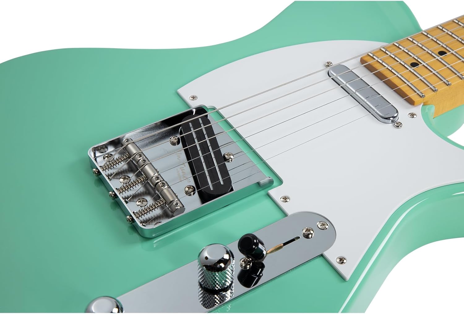 Vola Electric Guitar Vasti MC Surf Green Gloss Handmade in Japan MIJ Gotoh Bridge Gotoh Locking Tuner 6 Strings Modern C Neck For All Levels