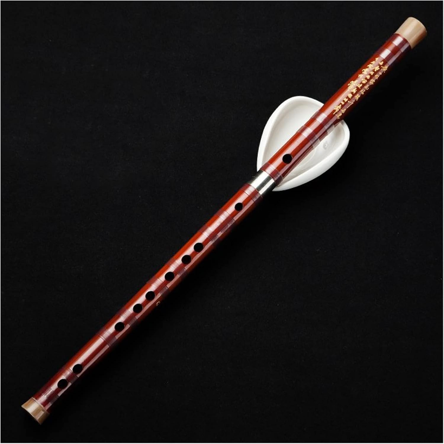 Bamboo Flute Professional Stage Playing Flute Chinese Dizi Woodwind Instrument (F Key)