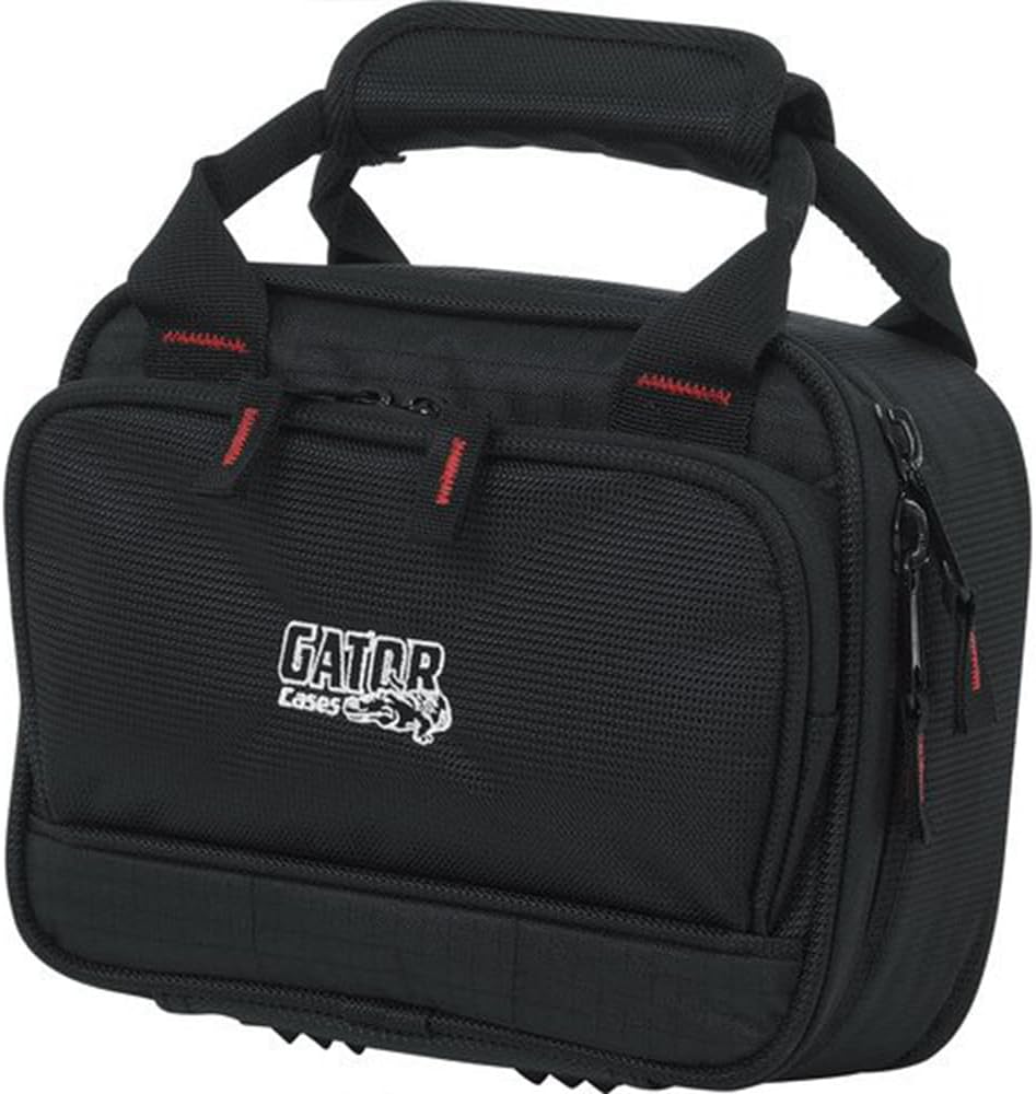 Mackie 402VLZ4 4-Channel Ultra-Compact Mixer Bundle with G-MIXERBAG-0608 Padded Nylon Mixer/Equipment Bag Kit