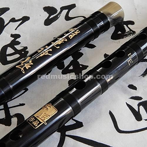 Pluggable Ebony wooden Dizi flute,Dizi Kit (Eb)