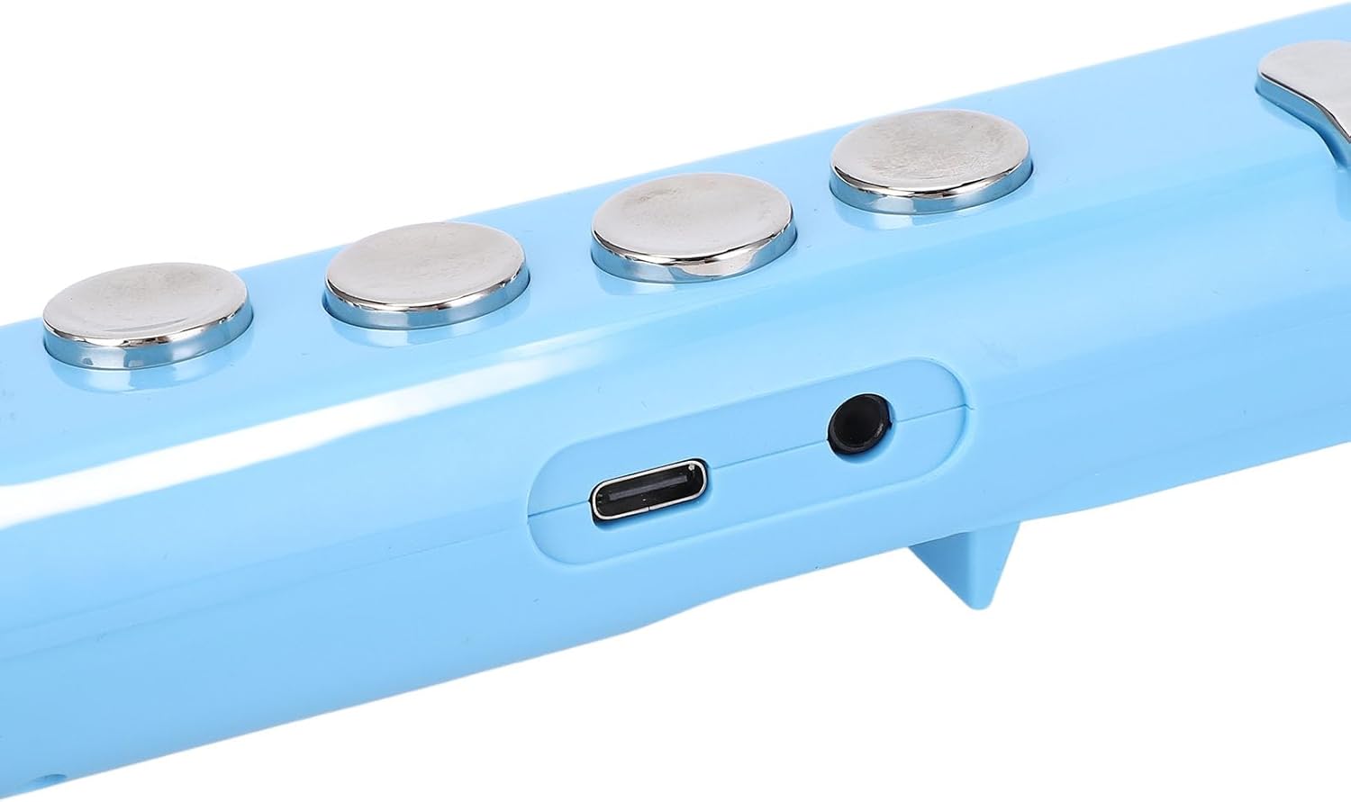 Portable Electric Blowpipe LCD HD Display Digital Wind Instrument, 4 Octaves Musical Instruments for Beginners