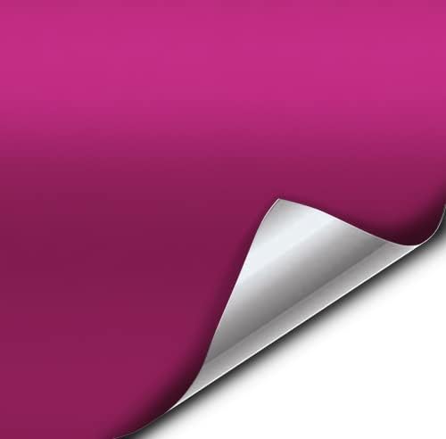 VViViD XPO Matte Magenta Vinyl Wrap Roll with Air Release Technology (10ft x 5ft)