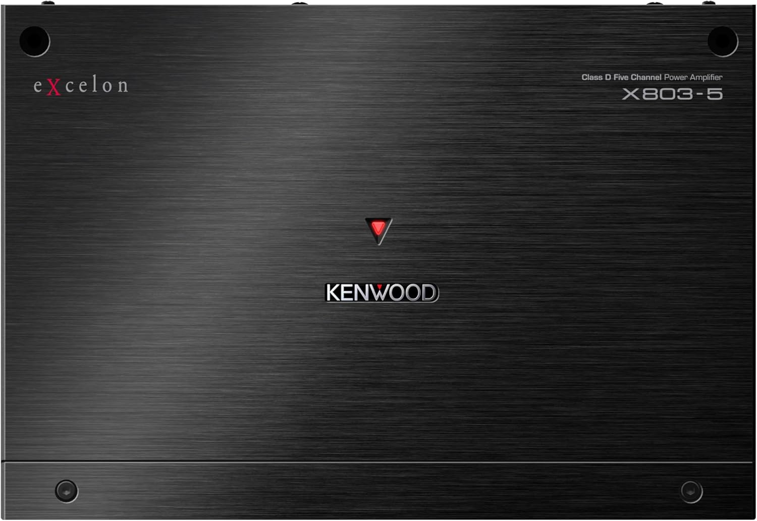 KENWOOD eXcelon X803-5 Class D 5-Channel Power Amplifier – 1600W All-in-One Amp for Superior Sound Quality, Versatility, and Advanced Protection