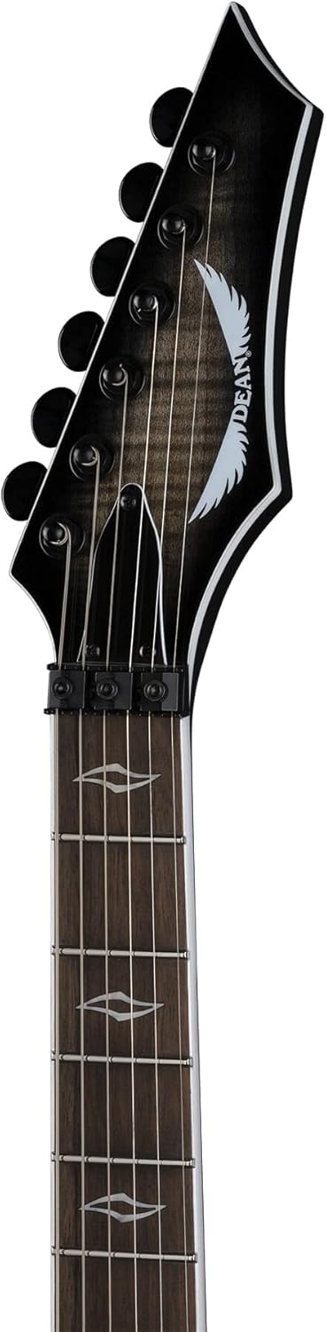 Dean Guitars Vengeance Select Floyd Fluence, Charcoal Burst, VEN SEL F FL CHB (Guitar Only)
