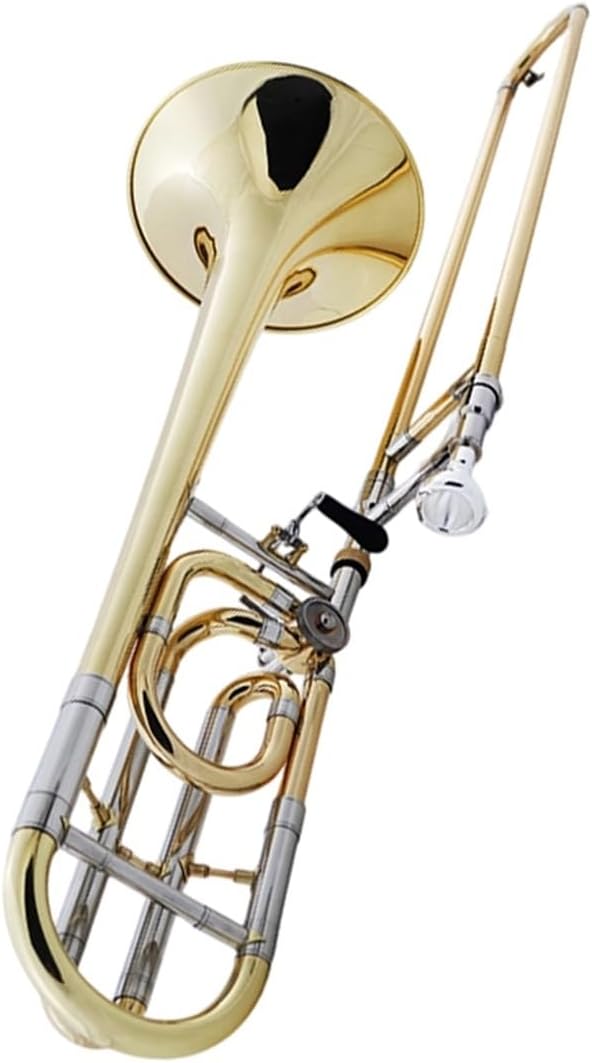 Adult Trombone Instrument B Flat To F Tenor Pitch Change Beginners And Adult Trombone Professional Playing Lacquer Gold