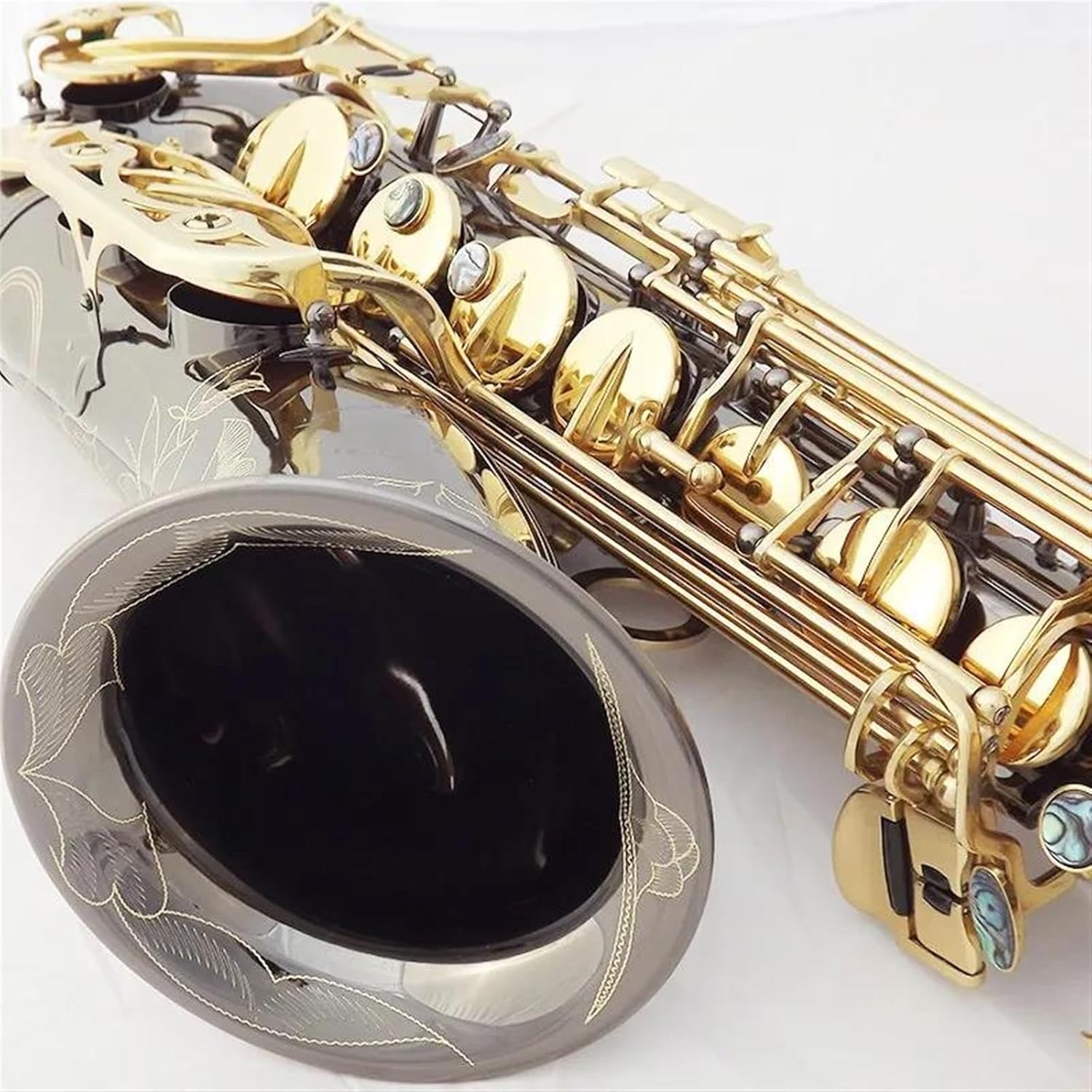 Woodwind Instruments Tenor Saxophone B Flat Playing Professionally Paragraph Music Black