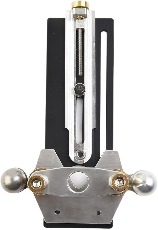 Rotary Tool Plunge Router Base With Router Edge Guide Soundhole And Rosette Routing Jig For Guitar Bass Fretted Instrument Work, DIY Milling Circular Hole Luthier Tool