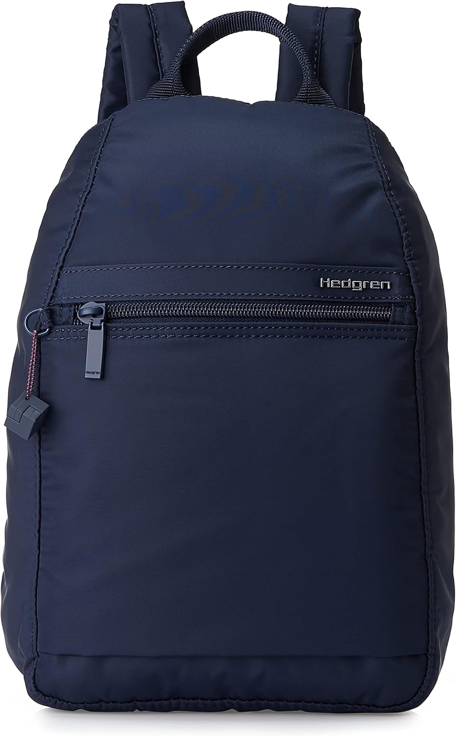 Hedgren VOGUE SMALL Backpack – Rear Zip Main Access, Padded Tablet Pocket, RFID-Blocking Security, Adjustable Straps & Water-Repellent Nylon - 5.86 L - Total Eclipse (Navy)