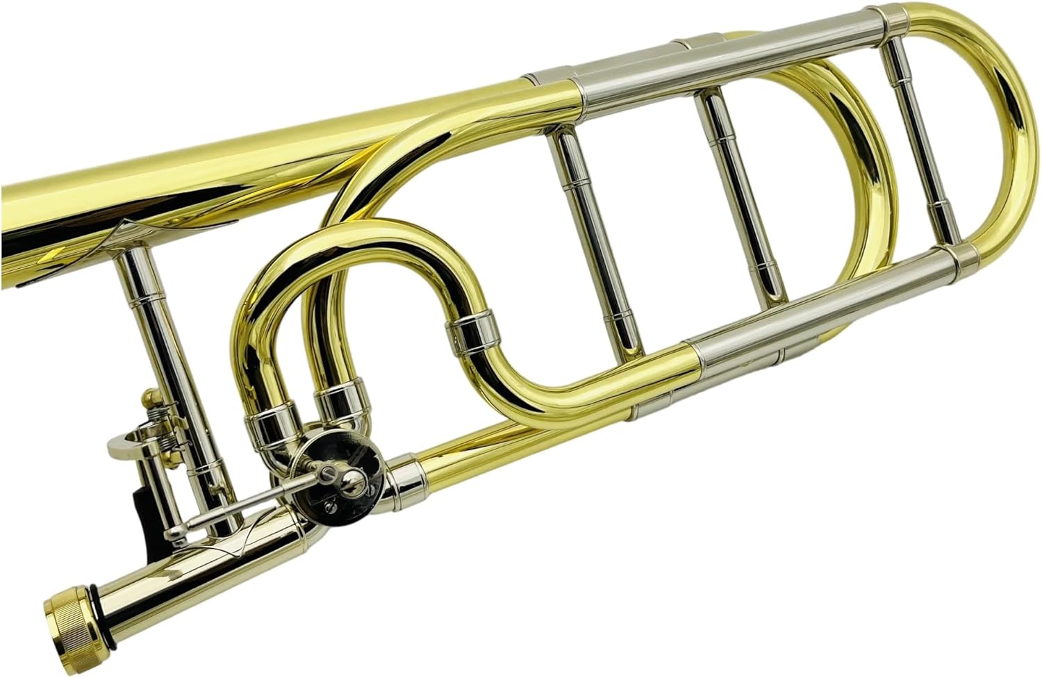 Adult Trombone Instrument Trombone Bb/f Brass Plated Instrument With Case Accessories