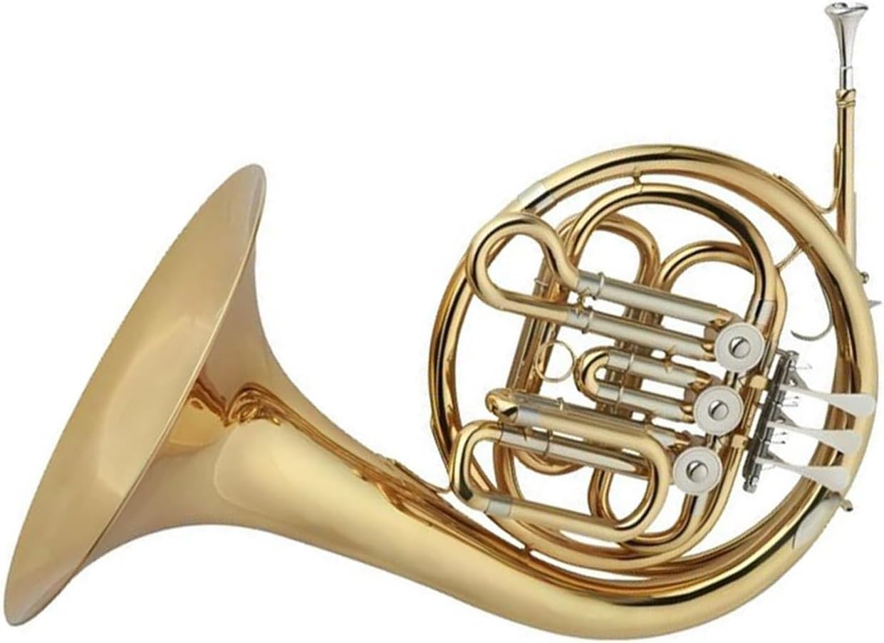 4 Key French Horn French Horn B Key Single Row Conjoined Wind Instrument Professional Performance