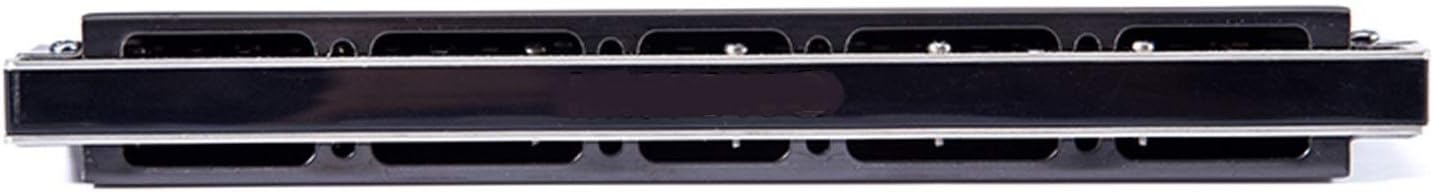 SUOFEILAIMU 24 Holes Harmonica Professional Performance Mouth Organ Woodwind Instruments Musical Key of C/D/E/F/G/A/B (Color : Light Yellow)