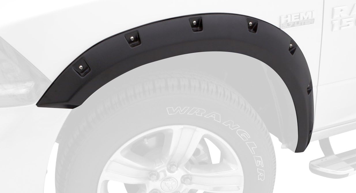 Auto Ventshade Black Tie 269125 Fender Flare, 4 Piece