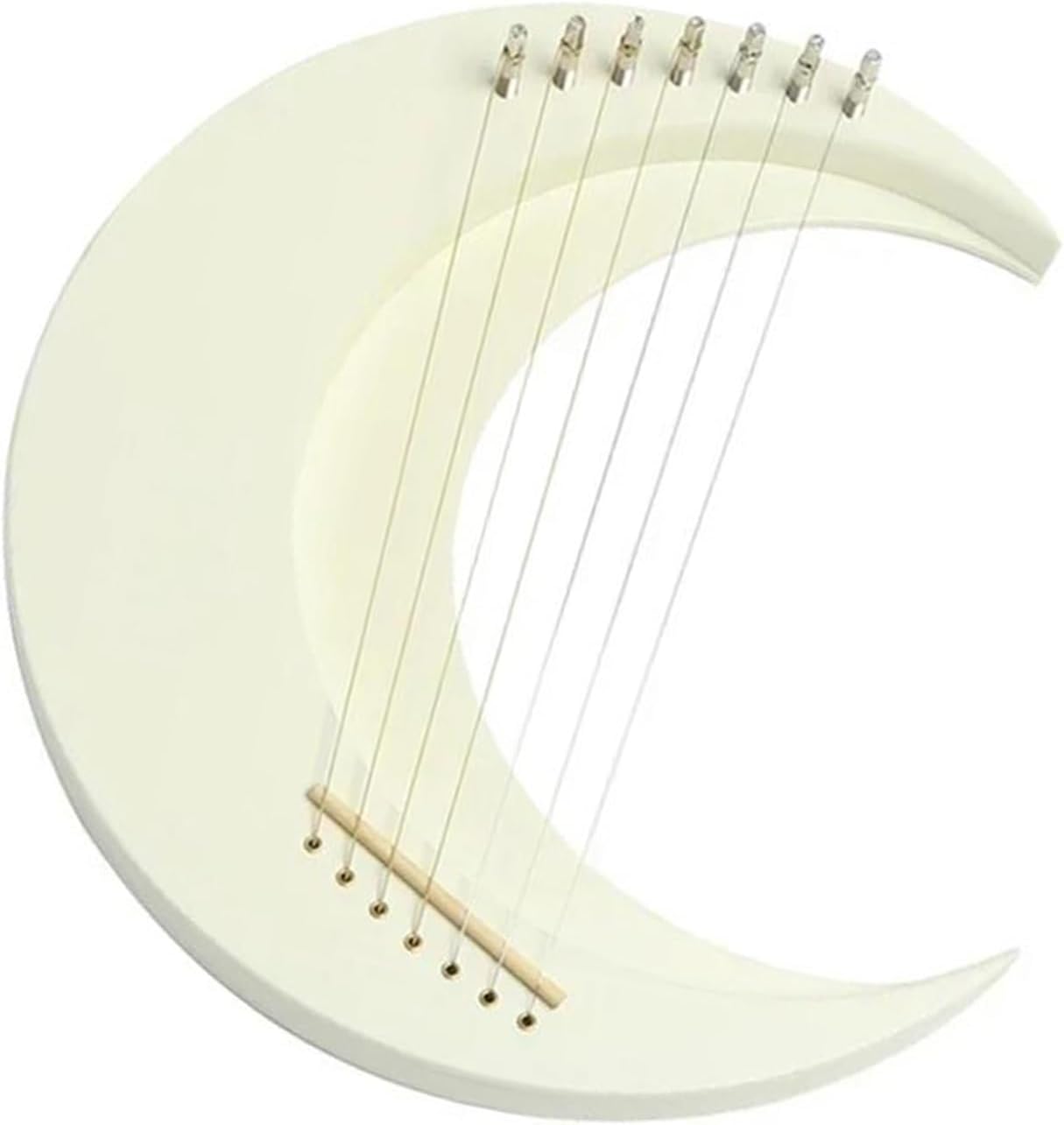 Lyre Harp Set Harp 7 Strings Portable Harp Piano Mini Stringed Musical Instrument With Instructions Tuning Wrench