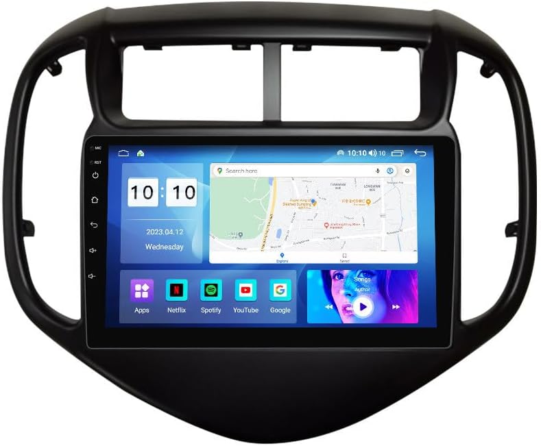 Android Car Stereo for Chevrolet Aveo 3 2016 2017 2018 2019 2020 2021,9 inch IPS Touchscreen with Upgrade Wireless CarPlay & Android Auto,WiFi/GPS,Support SWC and Subwoofer,8-Core 8G+256G