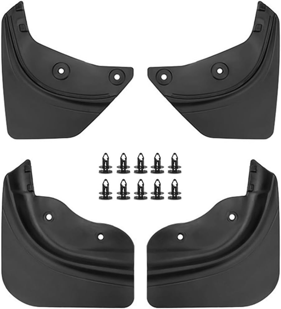 Compatible for Tesla New Model Y Launch 2025 2020 2021 2022 2023 2024 Car Wheel Mud Flaps Guards MudFlaps Front Rear Fender TPE Mudguards(Y (Kit))