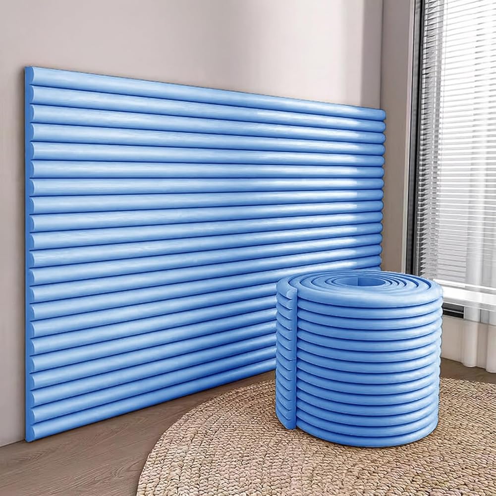 6.6ft 16.4ft 32.8ft 65.6ft Length Car Park Garage Corner Guard, Cutting Furniture Garage Edge Corner Guard, Waterproof Anti-Scratch Wall Bumper Guard(B,L 6.6FT x W 32IN)