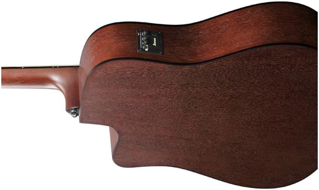 Ibanez PF54CE Acoustic-electric Guitar - Open-pore Weathered Black