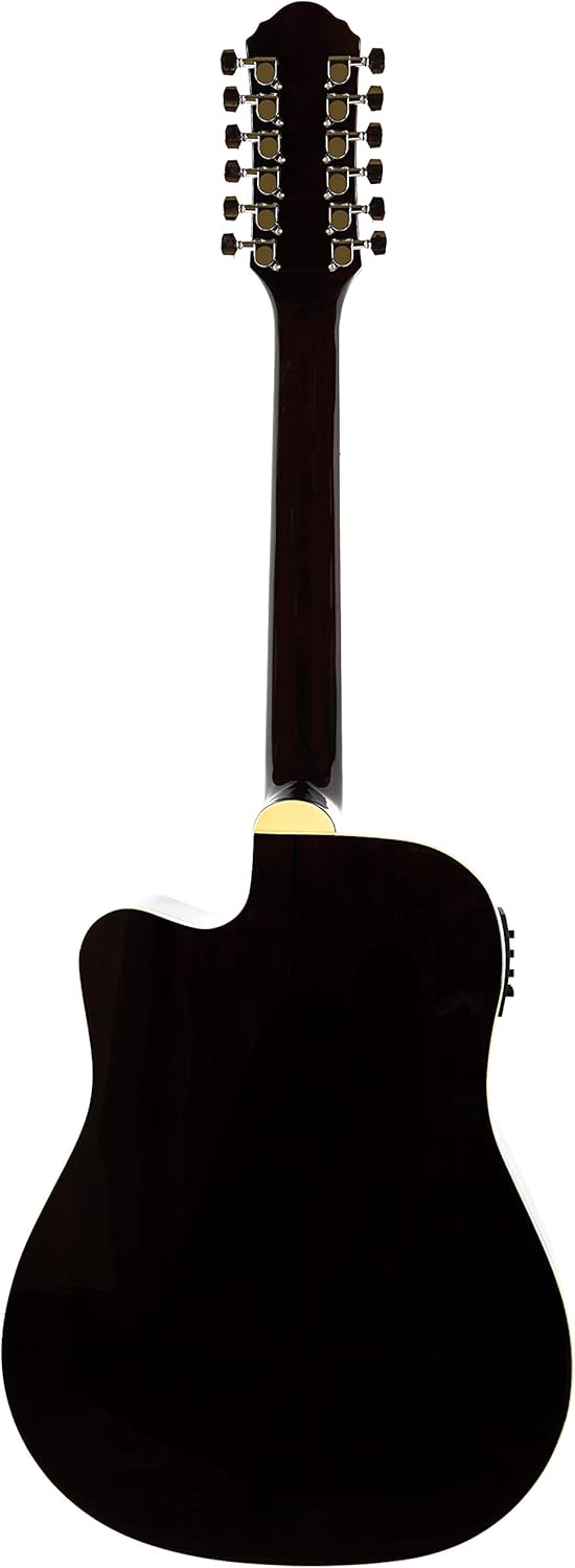 Oscar Schmidt 12 String Acoustic Guitar, Right, Spalted Maple (OD312CESM-A)