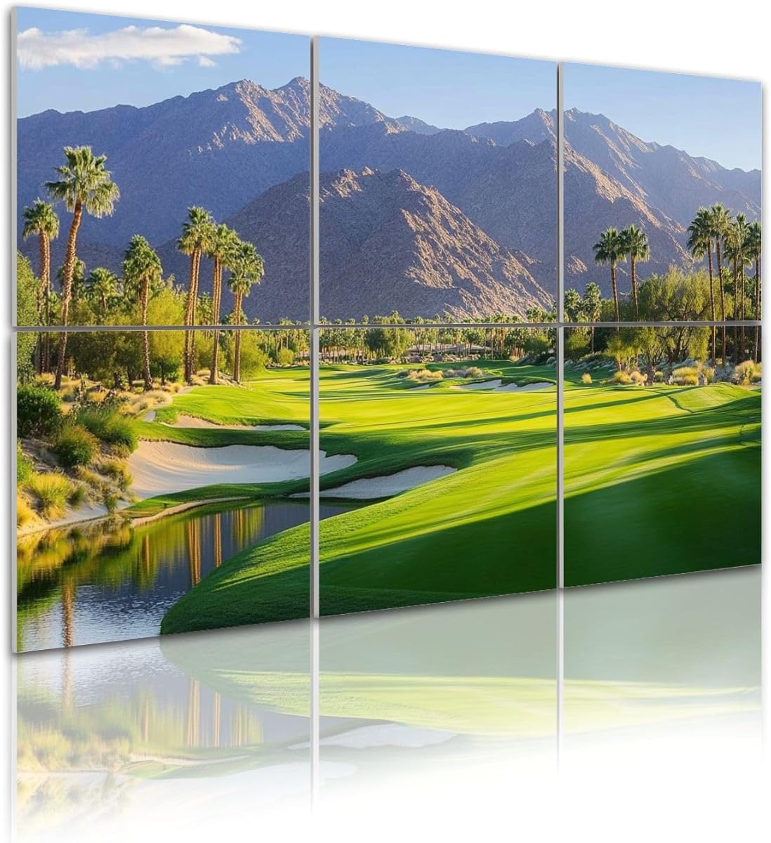 6 Pack Art Acoustic Panels Course California Sound Absorbing Panel 48