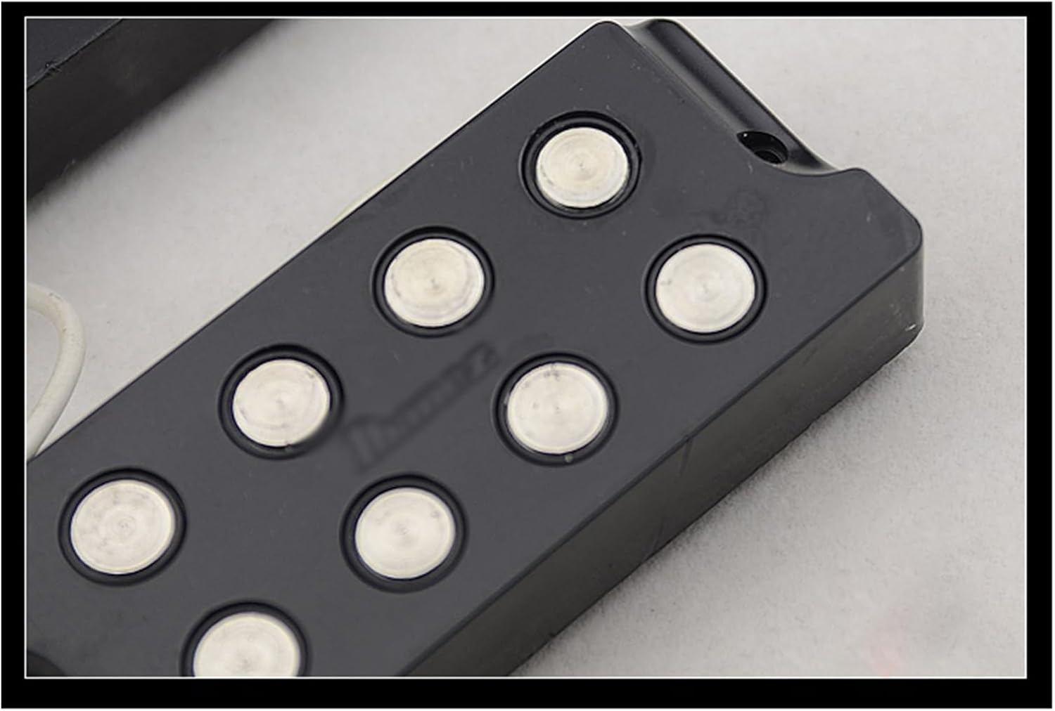 Guitar Pickups 4 String Electric Bass Guitar Large Magnetic Head Open Pickup Set with Mounting Screws