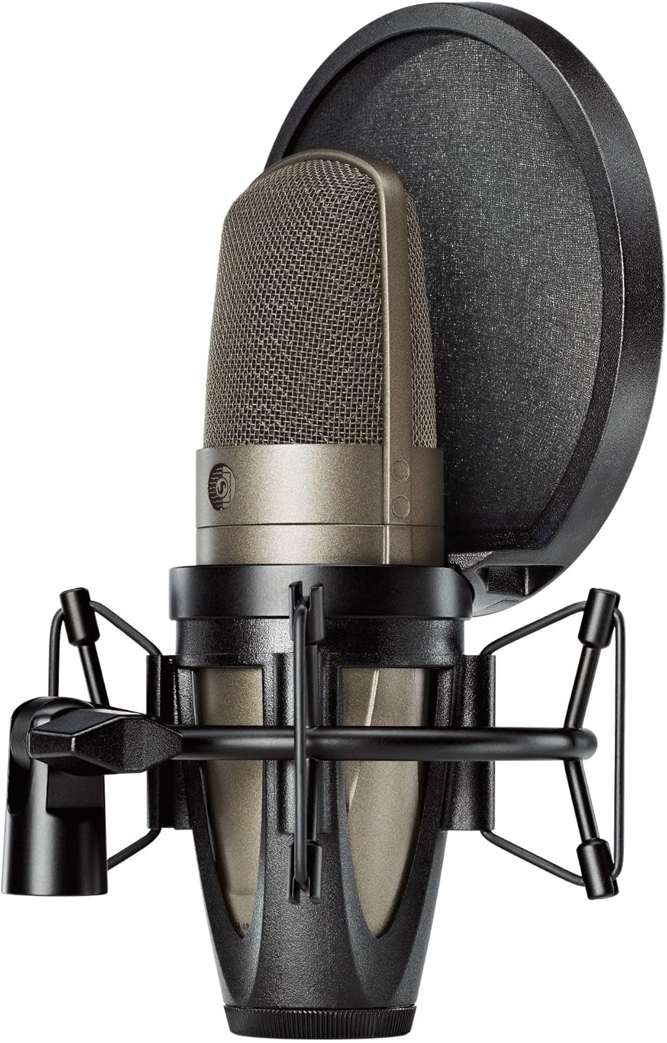 Shure KSM42 Cardioid Condenser Microphone - Large Dual-Diaphragm Side-Address Mic for World Class Vocals, with Prethos Advanced Preamplifier Technology, Ultra-Wide Dynamic Range & Internal Shock Mount