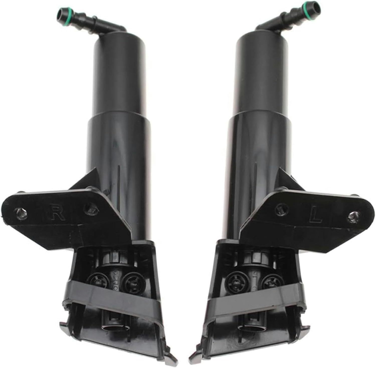 Car Headlight Washer Nozzle 2Pcs Car Headlight Washer Nozzle Head Light Cleaning Jet Pump 85207-05021 85208-05021 Water Sprayer for Avensis T25 2006-2008