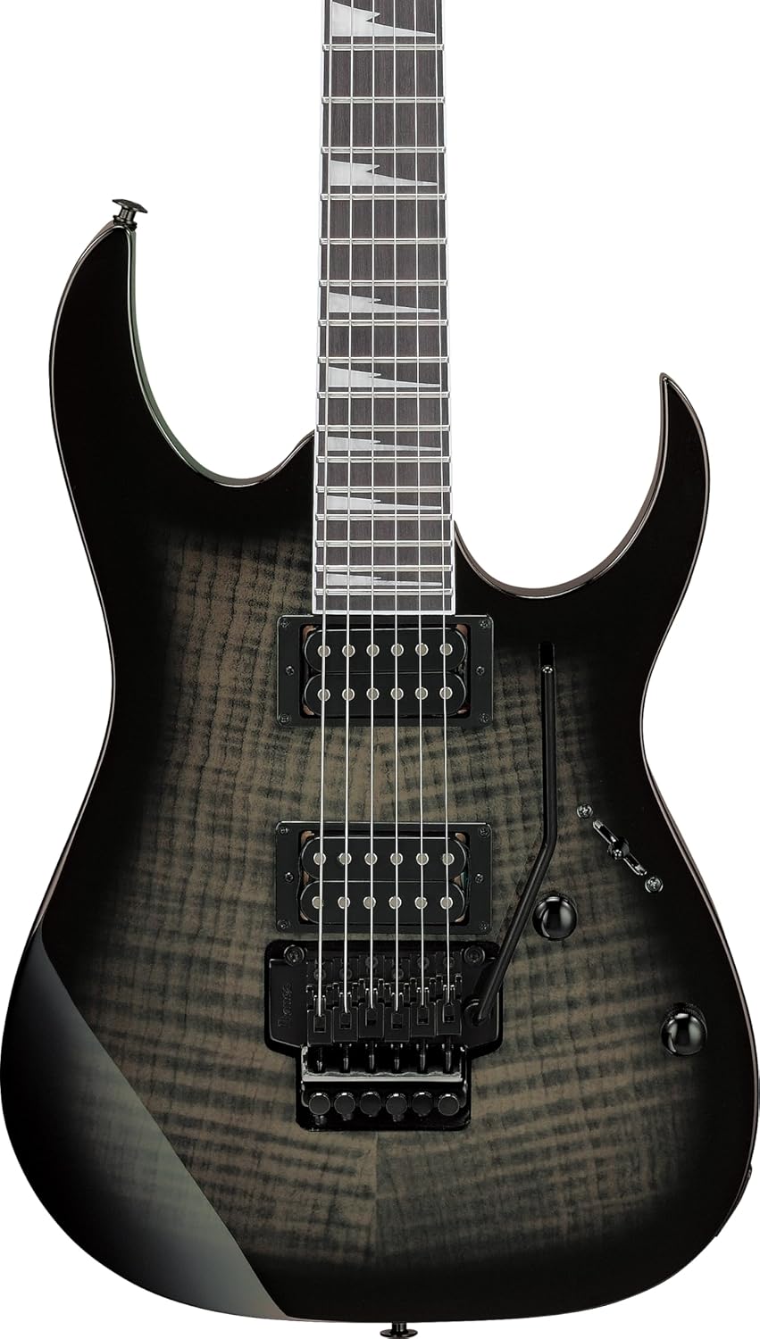 Ibanez Gio RG320FAT Electric Guitar - Transparent Black Sunburst