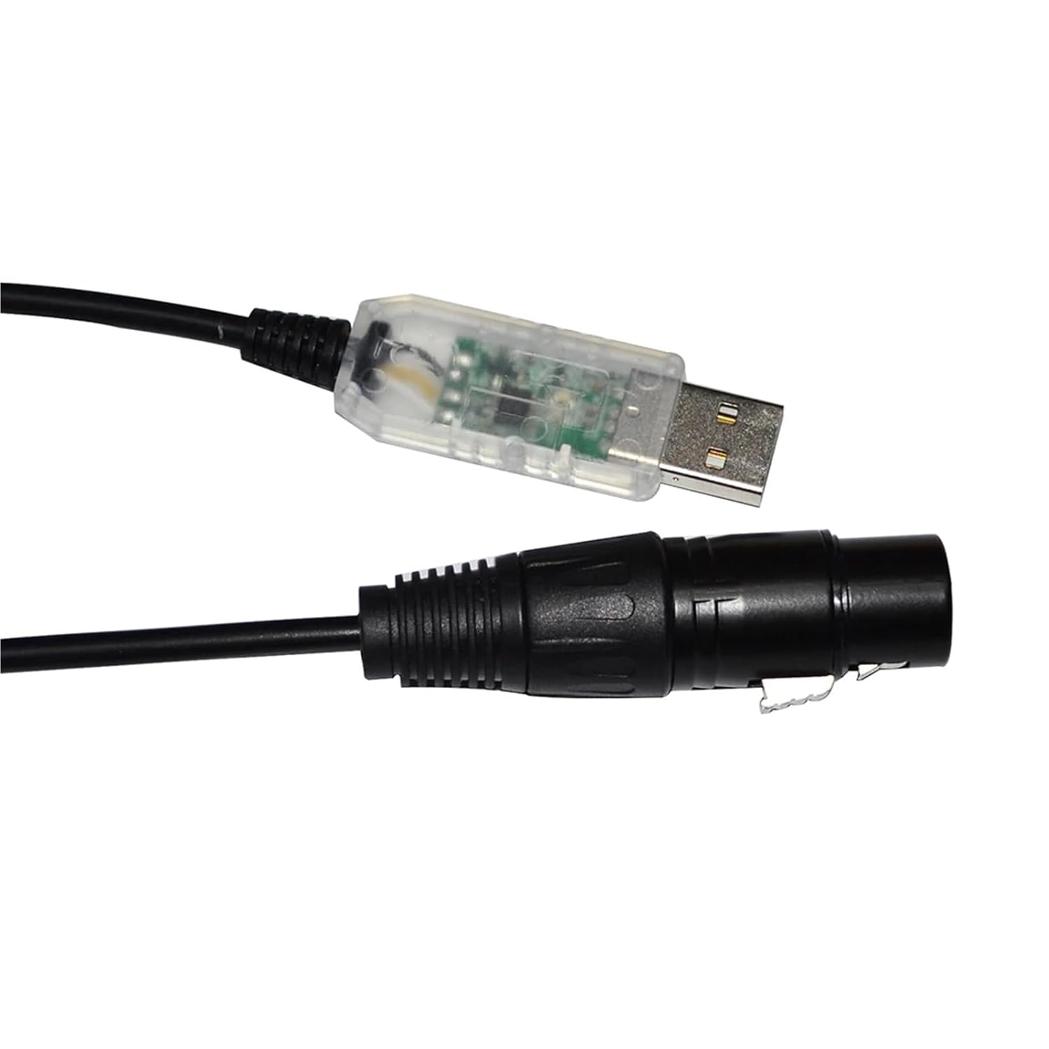 FT232RL USB to RS485 3PIN 3P DMX512 DMX 512 XLR Female Converter Cable for Stage Controller KABLE(8M,Color H)
