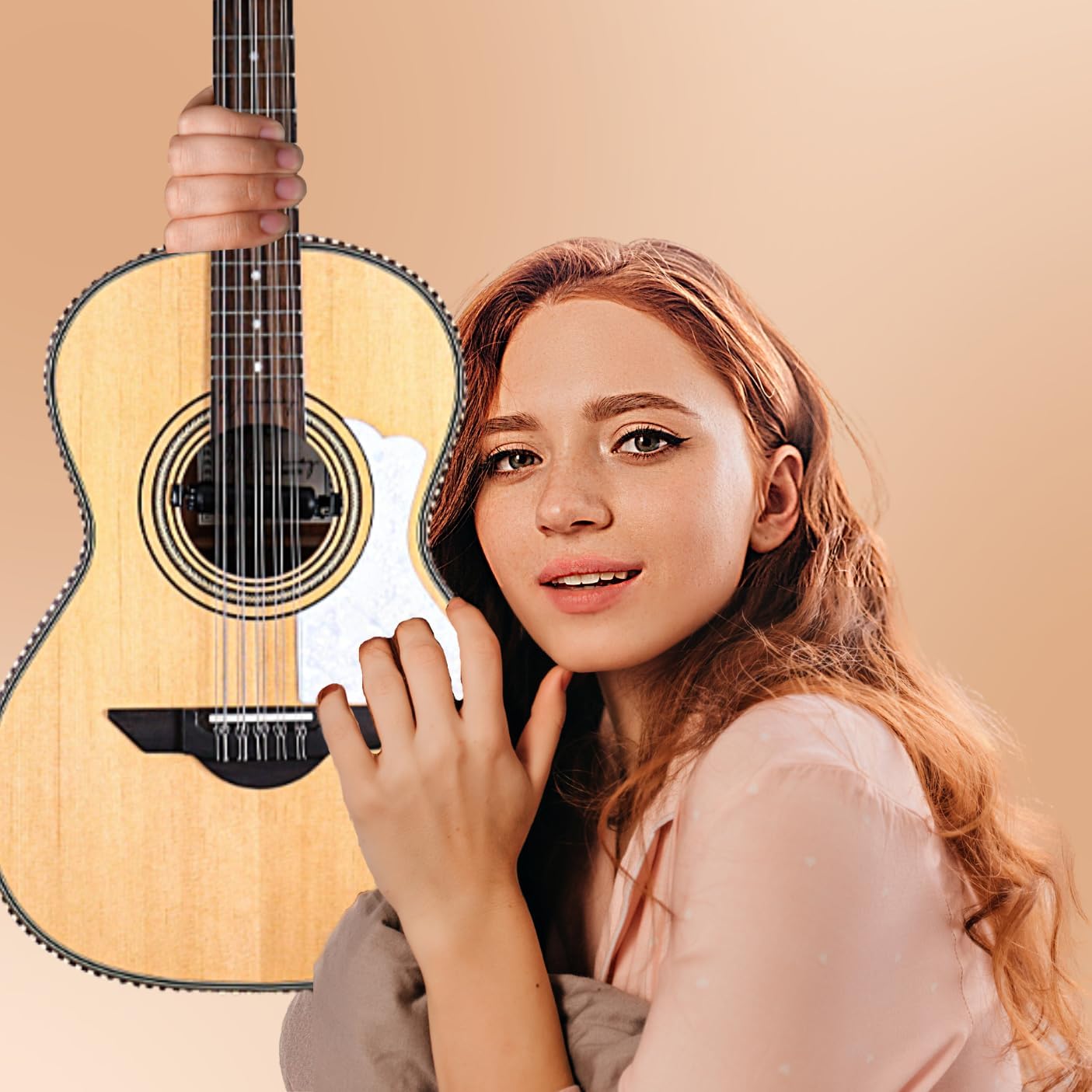 H. Jimenez LBQ2NCE Bajo Quinto El Musico Series Non-Cutaway Acoustic-Electric