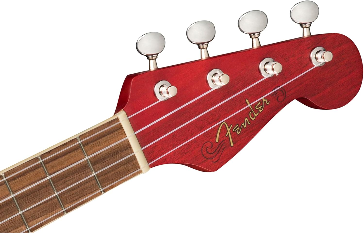 Fender Avalon Tenor Ukulele - Cherry Bundle with Gig Bag, Tuner, and Austin Bazaar Instructional Video