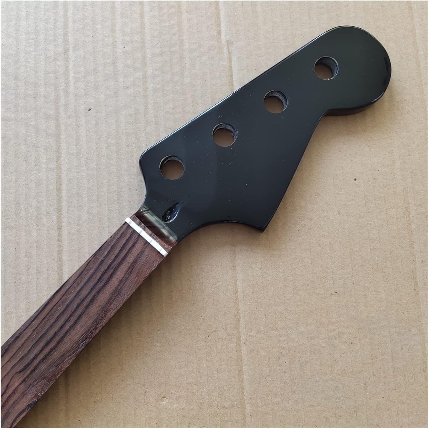 Fretless Maple 20 Frets Bass Guitar Neck Part 4 String Rosewood Fingerboard 34 Inch Nut Electric Guitar Neck