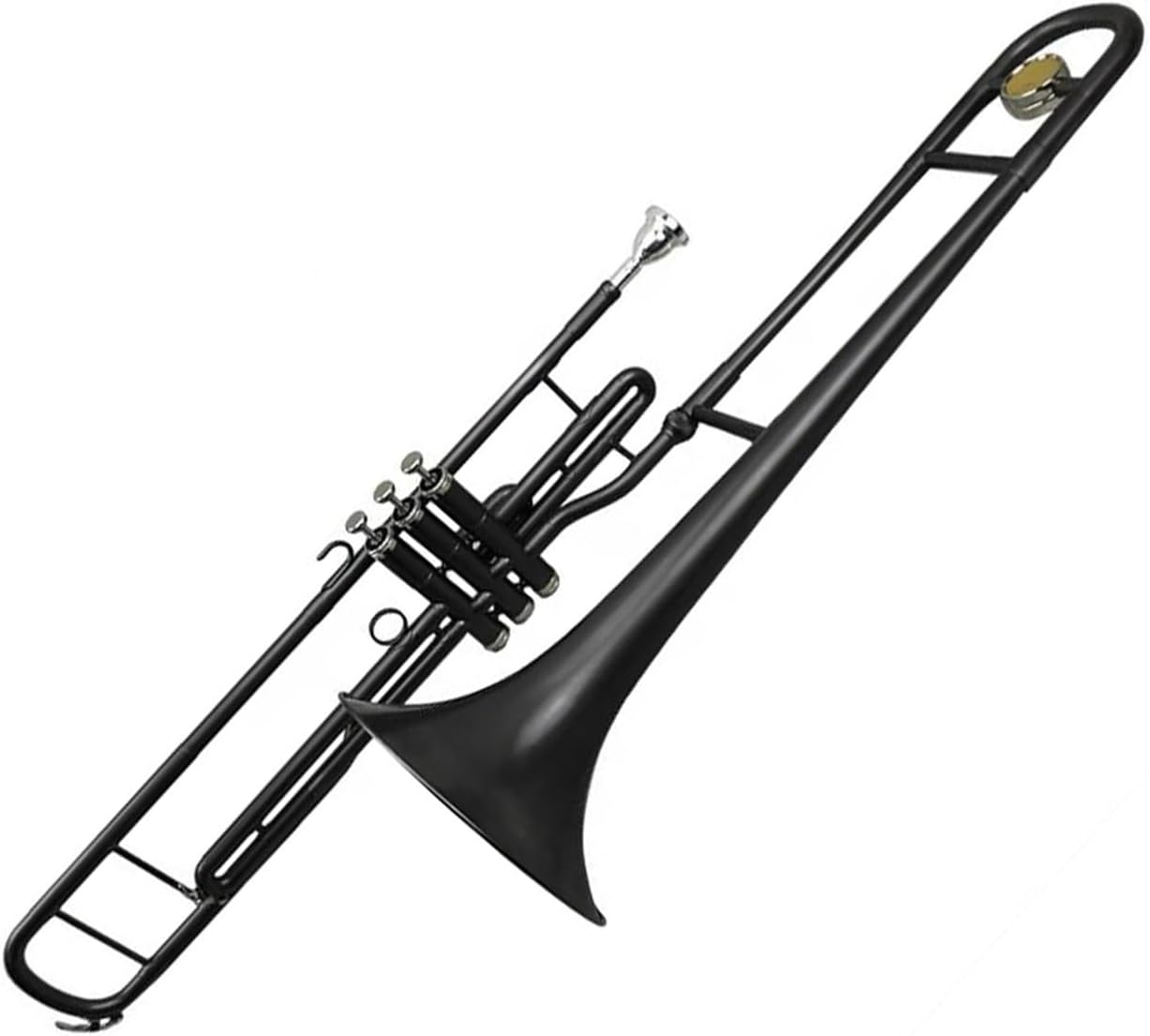 Professionals euphonium Matt Black Nickel C Key Piston Valves Trombone