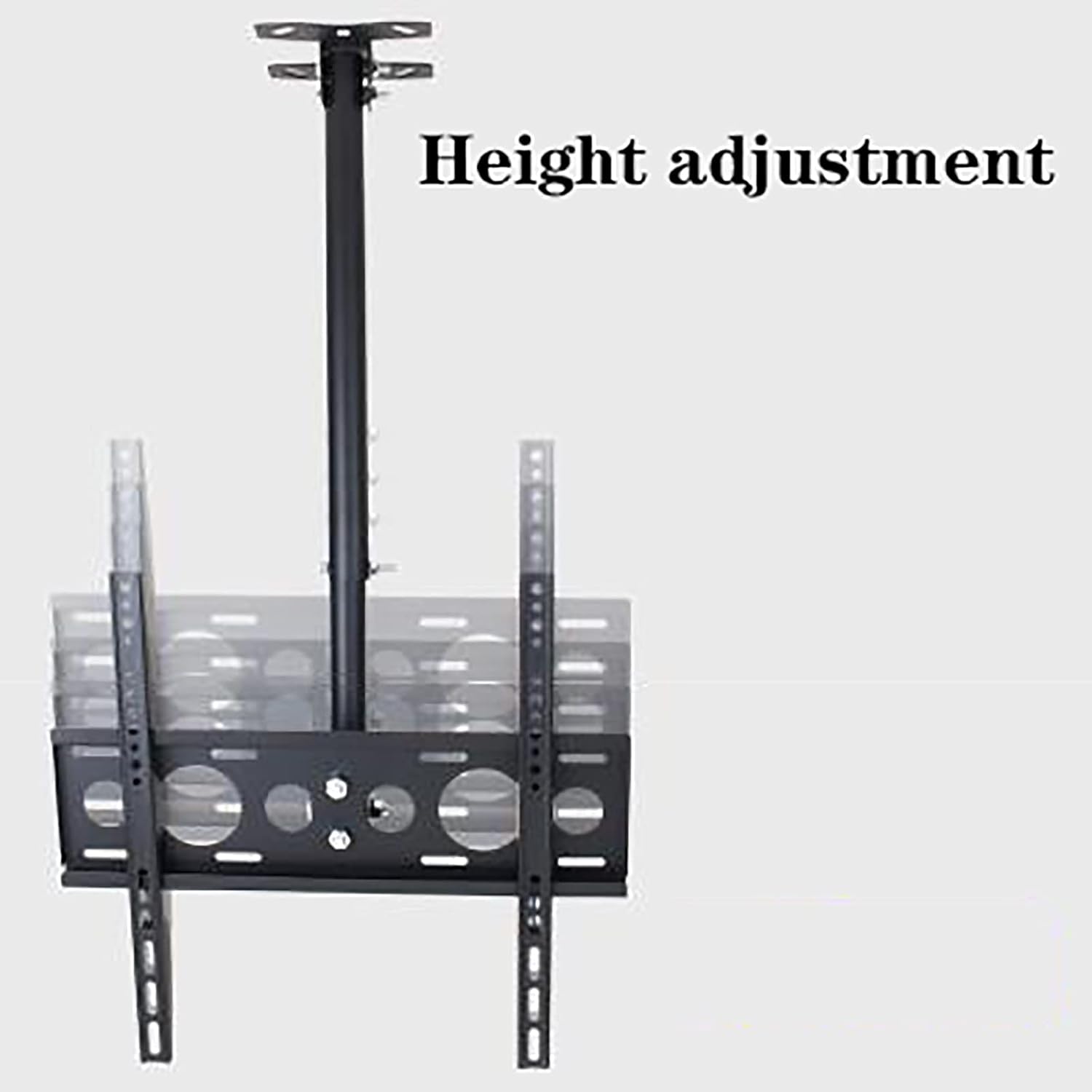 TV Bracket tv Wall Mount Adjustable Wall Ceiling TV Mount, Mount On Flat Roofs Or Sloping Ceilings (1m