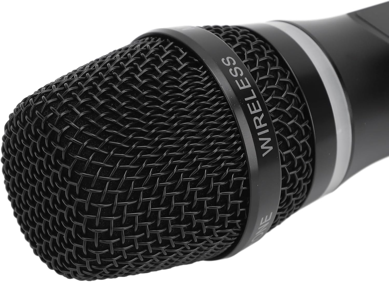 Yunir 2PCS Microphone, Bluetooth Dual Handheld Dynamic Mic System with Rechargeable Receiver, for Karaoke Speech Church Party Mixer