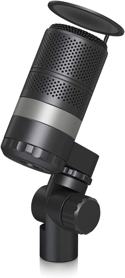 TC-Helicon GoXLR MIC Dynamic Broadcast Microphone with Integrated Pop Filter, Black