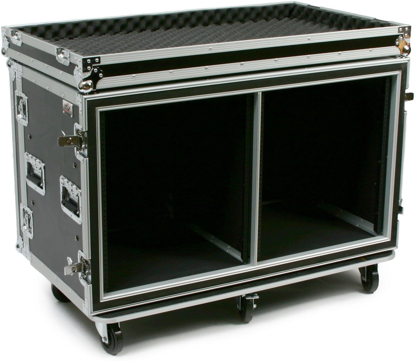 OSP Cases | ATA Road Case | Shock-Mount | 12-Space Side by Side | 20