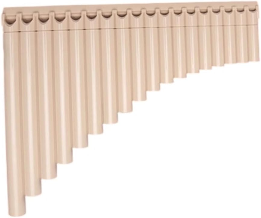 25 Pipe C Key Pan Flute 16 18 Pipe Teaching Special Pan Flute Beginner C Key Playing Practice Wind Instrument(18 white)