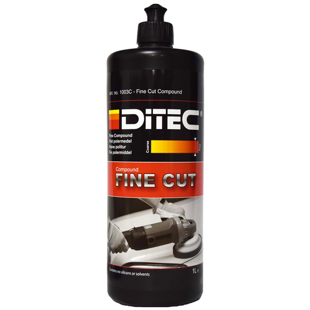 Marine/RV Gelcoat and Paint Cutting Compound - Fine Grain Boat Polishing Compound for Removing Scratches on Glossy Surfaces