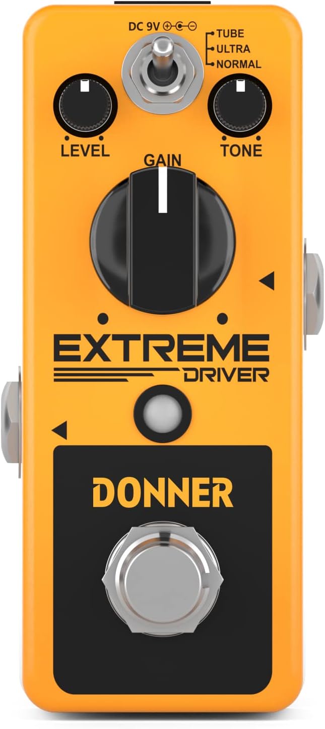 Donner 39 Inch Left-Handed Electric Guitar Kit-Distortion Guitar Pedal