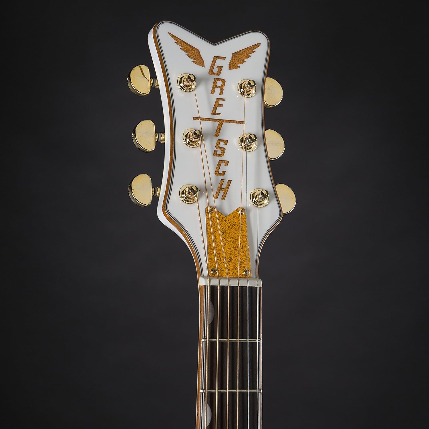 Gretsch G5021WPE Penguin Parlor Acoustic Electric Jumbo Non-Cutaway White w/Fishman Pickup System