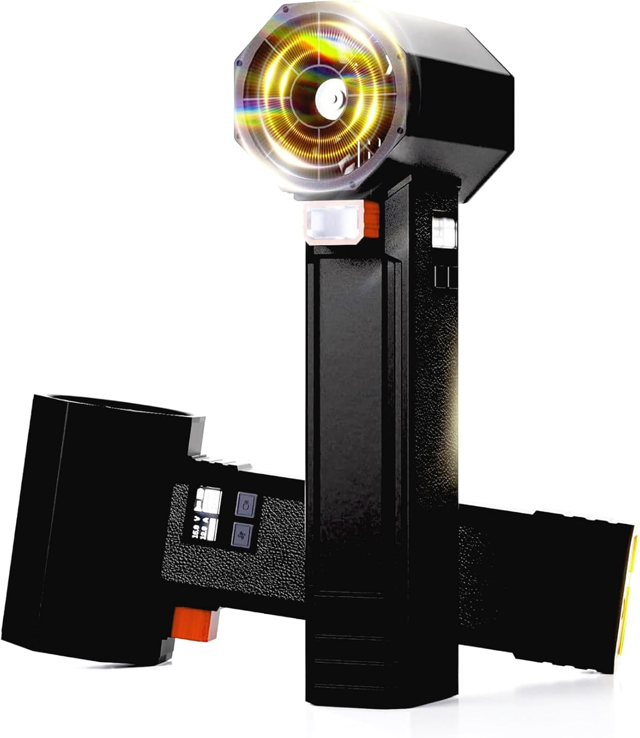 Oversize Turbo Dryer Blower for Car, Thrust up to 3.5LB, Maximum Power 750W & 64MM Super Electric Cordless Leaf Blower, for Patio Lawn Care and Car Drying