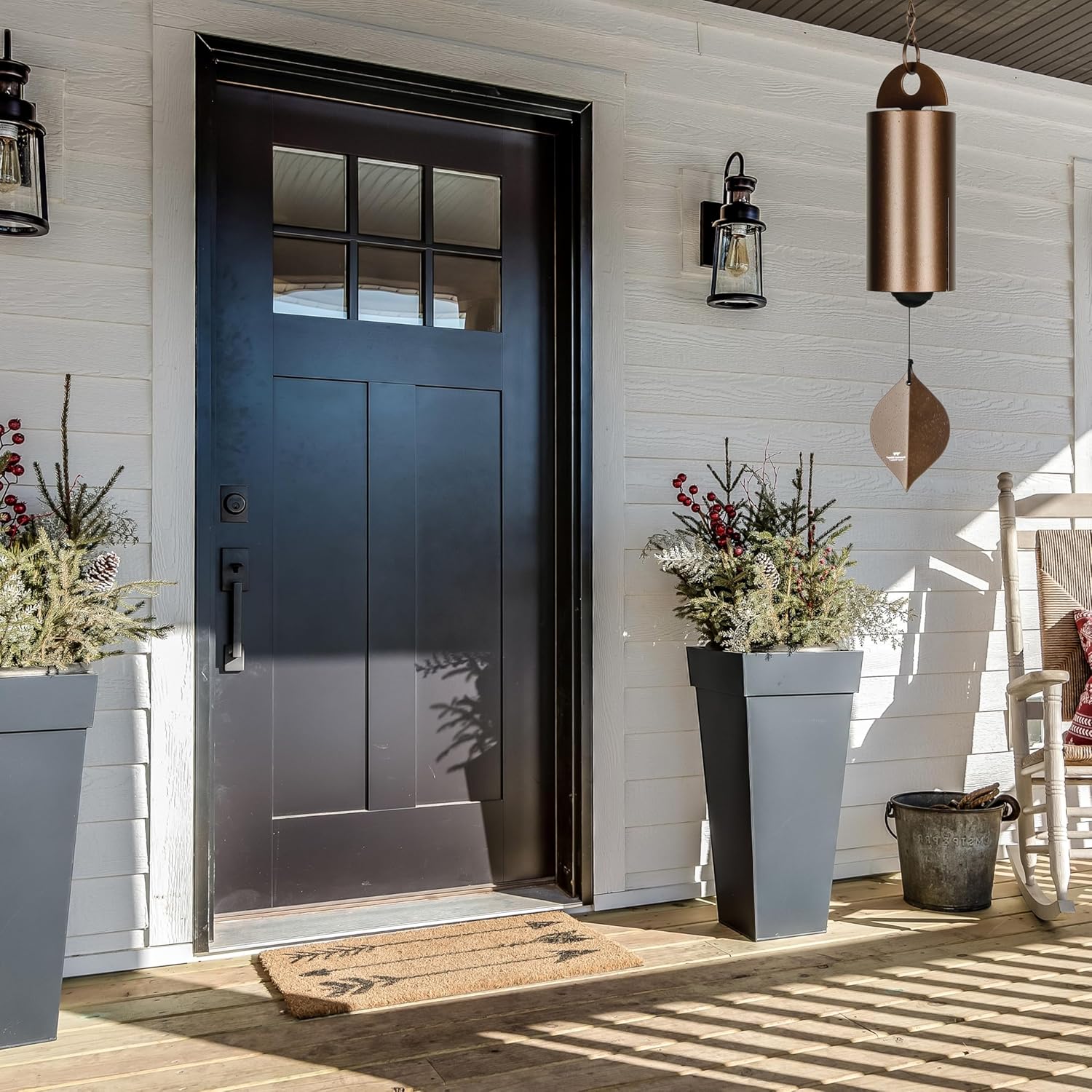 Woodstock Wind Chimes Heroic Windbell Wind Chimes for Outside, 24