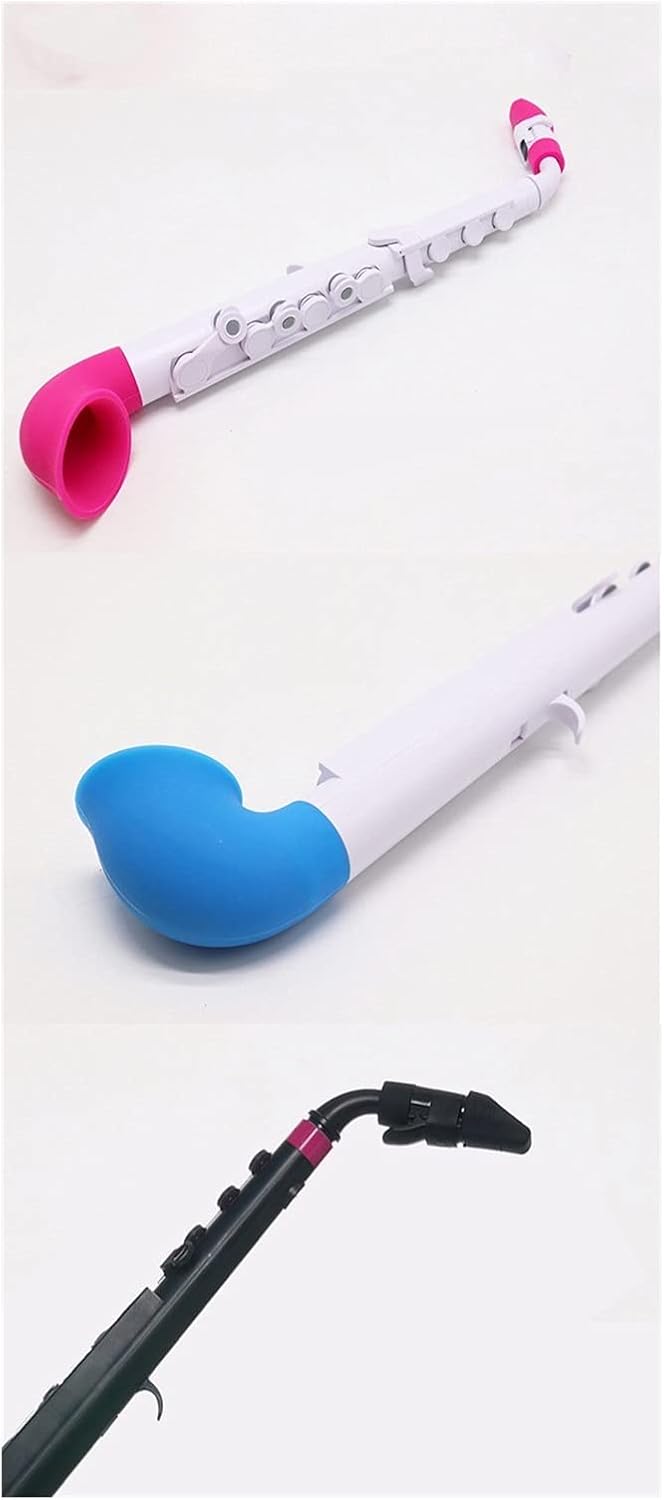 Sax Beginners Kit British Ultra Lightweight Saxophone Pink Waterproof Plastic Children's Beginner Enlightenment Instrument Wind Instrument